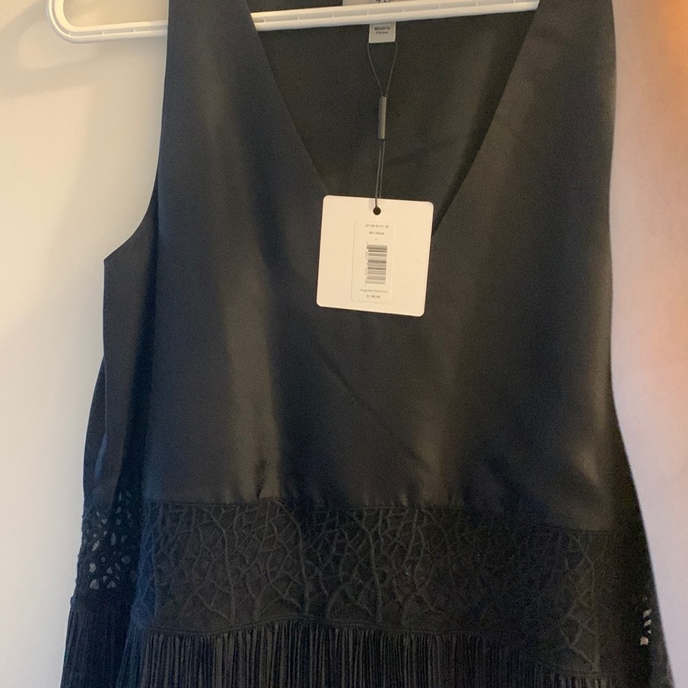 Zac Posen black tank